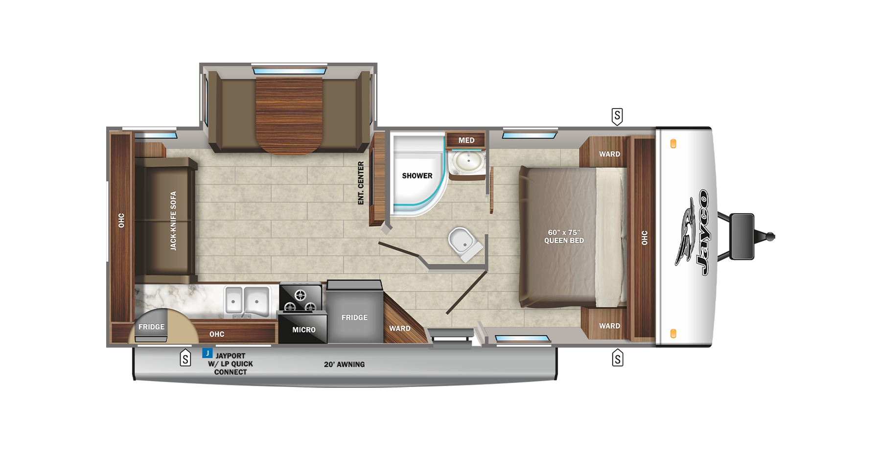 2022 JAYCO FEATHER 24RL